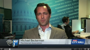 Michael Beckerman NY 1 Interview Header