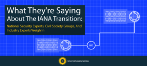 What They're Saying About The IANA Transition Header