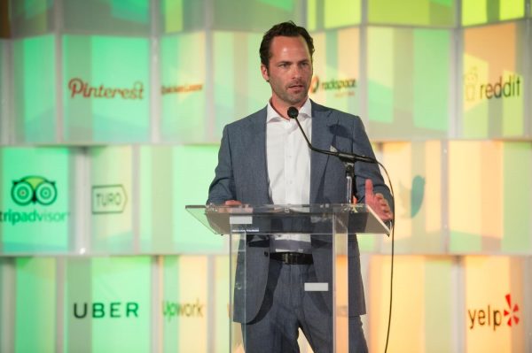 Michael Beckerman speaking at Internet Association Gala 2017